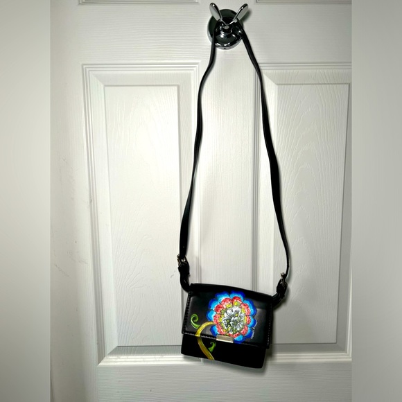 Zara Trafaluc Black Mini Cross Body Purse - Picture 6 of 6